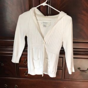 Cream cardigan Abercrombie and Fitch